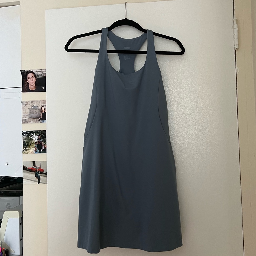 Girlfriend Lagoon Paloma Racerback Dress Size L